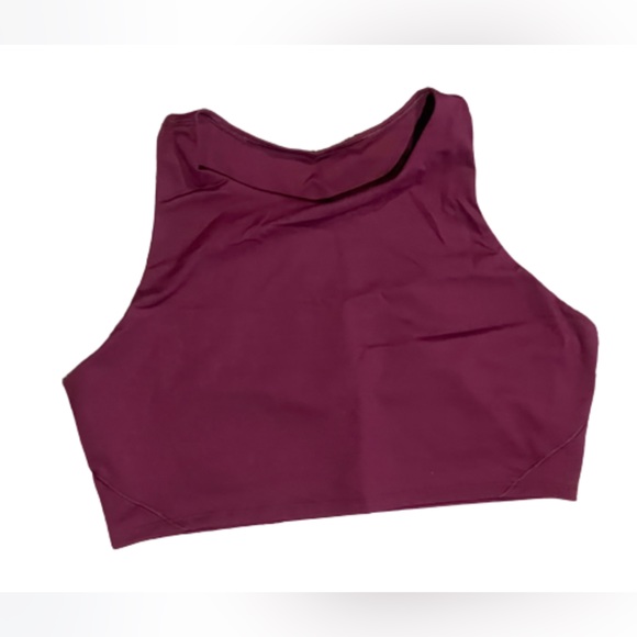 🆕 GAP Women GapFit Recycled Power High Neck Brami Bravpurple XLarge - Picture 7 of 14